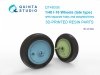 Quinta Studio QT48036 I-16 Wheels (late type) with separate hubs and weighted tires (all kits) 1/48